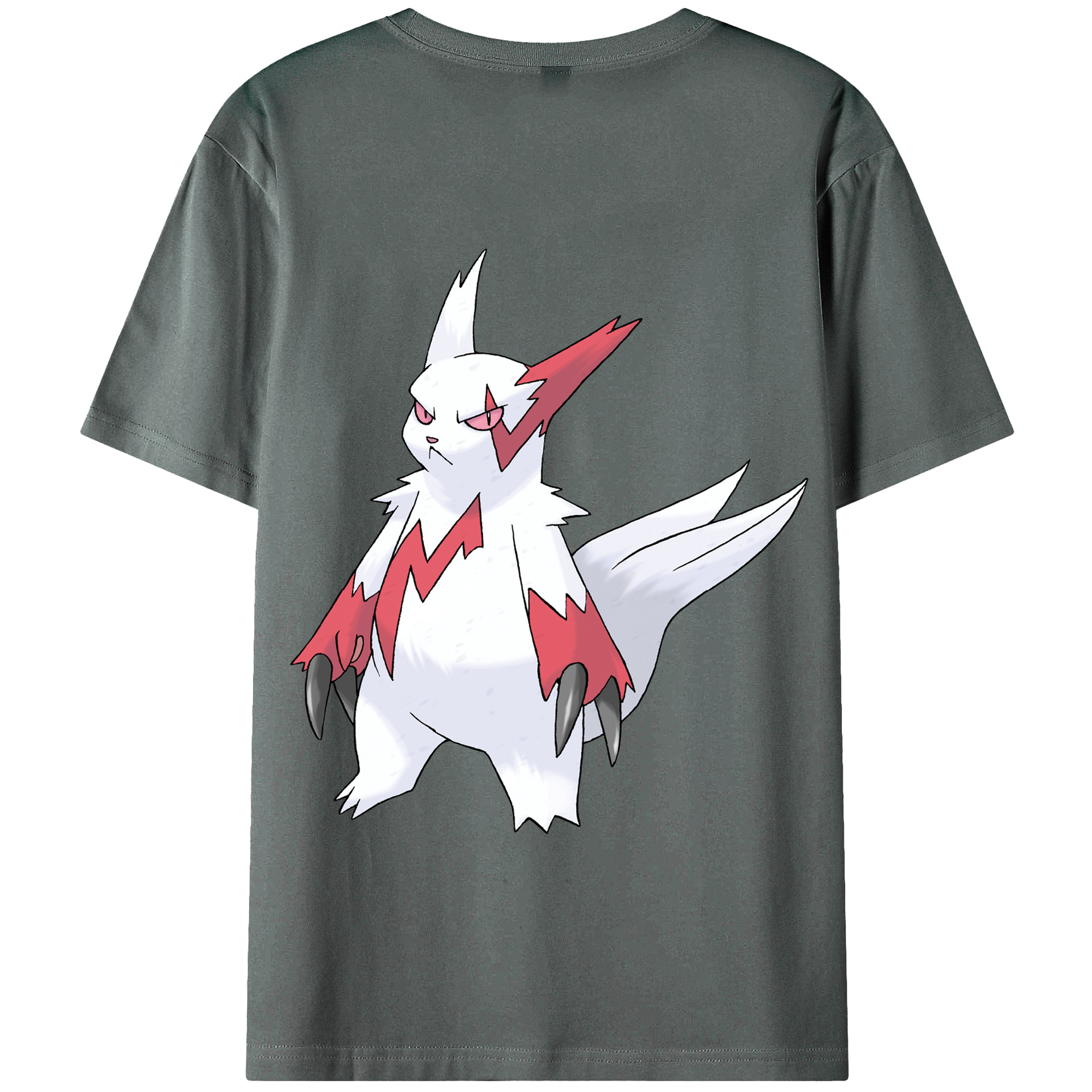 （画像用） ポケットモンスター Pokémon 綿100％半袖Tシャツ（背面プリント）